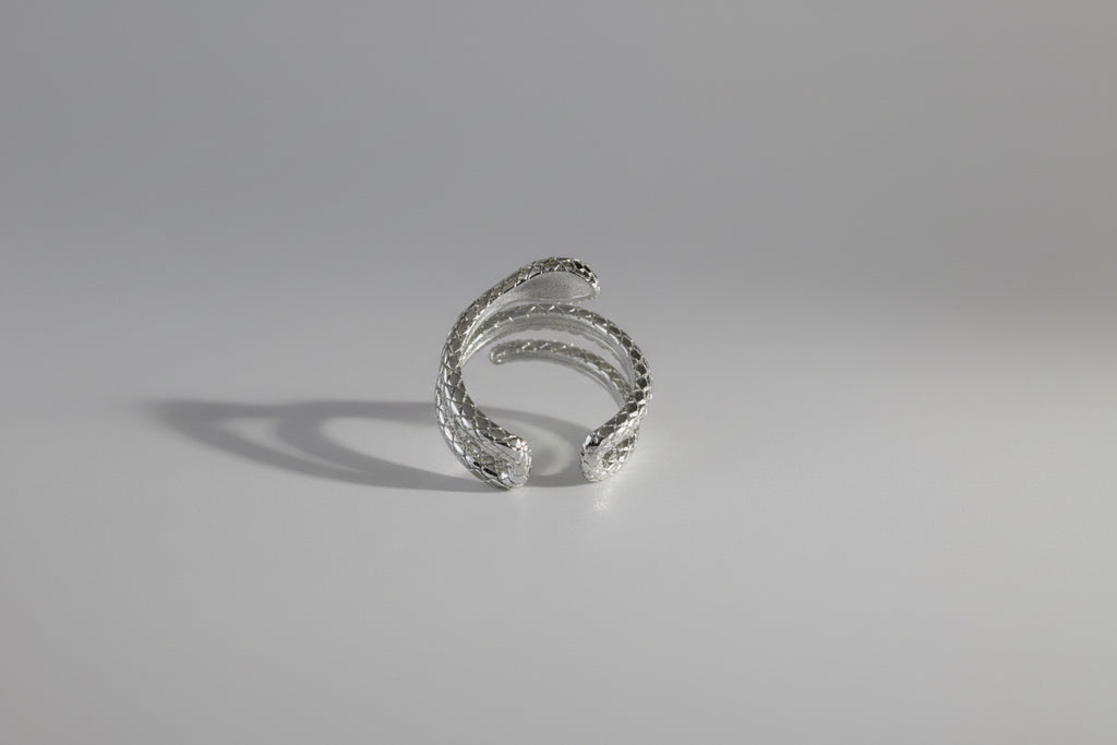 Anillo Ajustable Snake - Diseño Serpiente Moderno