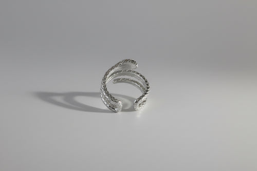 Anillo Ajustable Snake - Diseño Serpiente Moderno