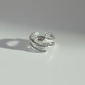 Anillo Ajustable Snake - Diseño Serpiente Moderno