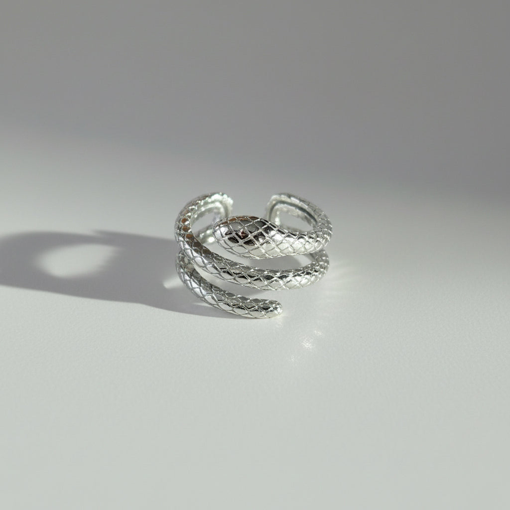 Anillo Ajustable Snake - Diseño Serpiente Moderno