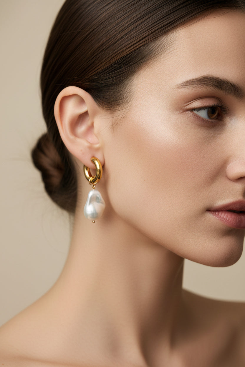 Pendientes PEAR - Elegancia en Forma de Gota