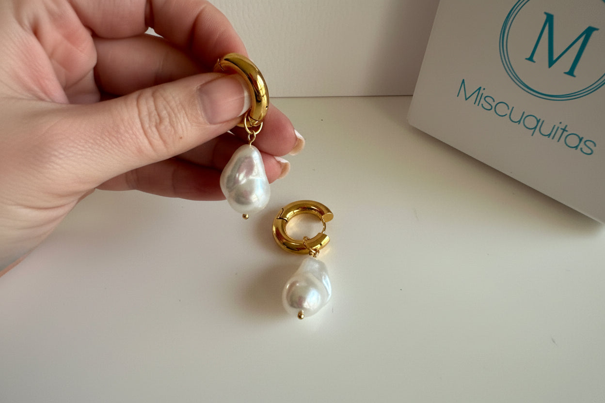 Pendientes PEAR - Elegancia en Forma de Gota