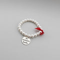 Pulsera BAILA con Perlas Naturales - "No Camines, Baila"