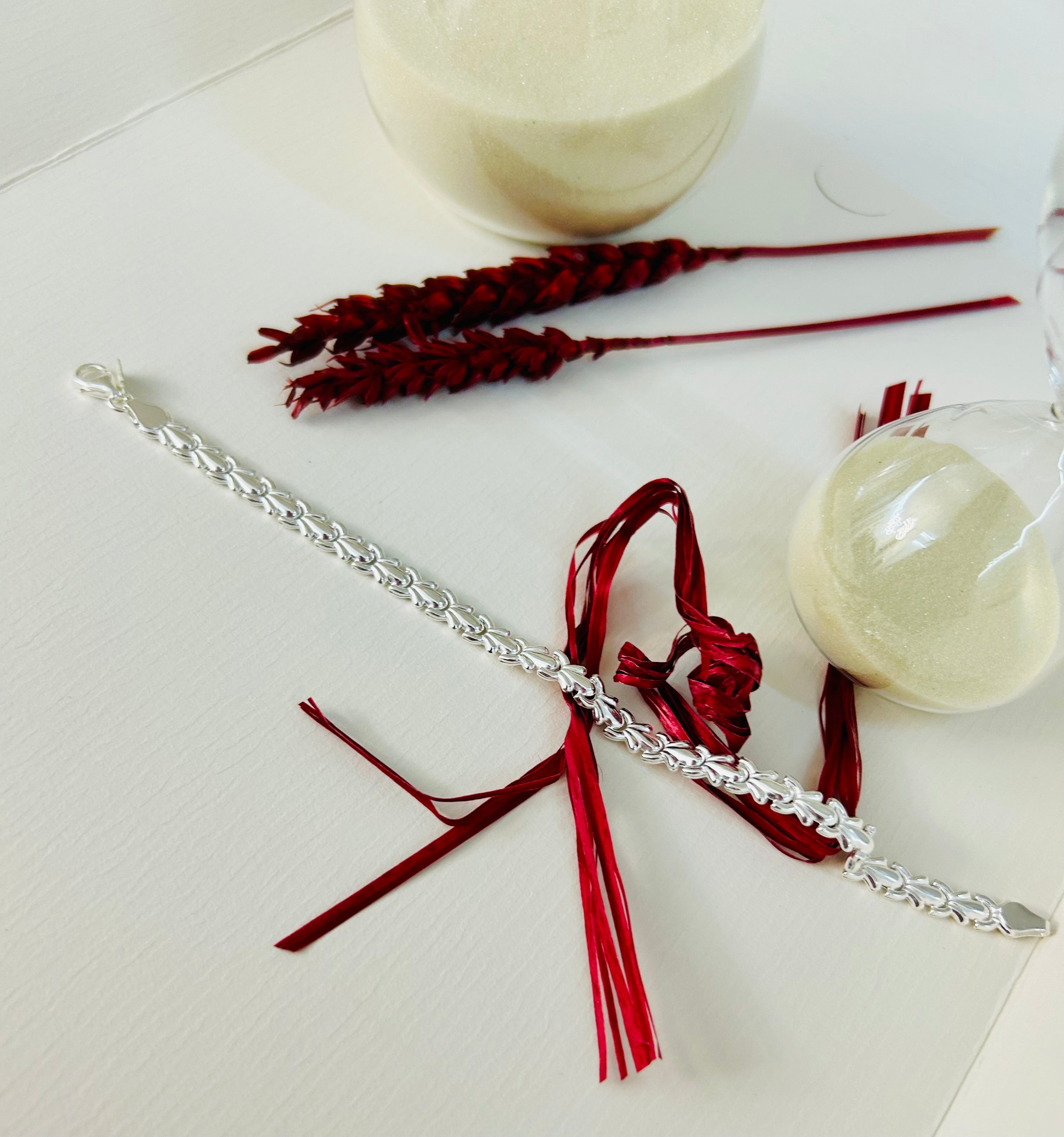 Pulsera MOON de Plata de Ley - Cadena de Eslabones Elegante