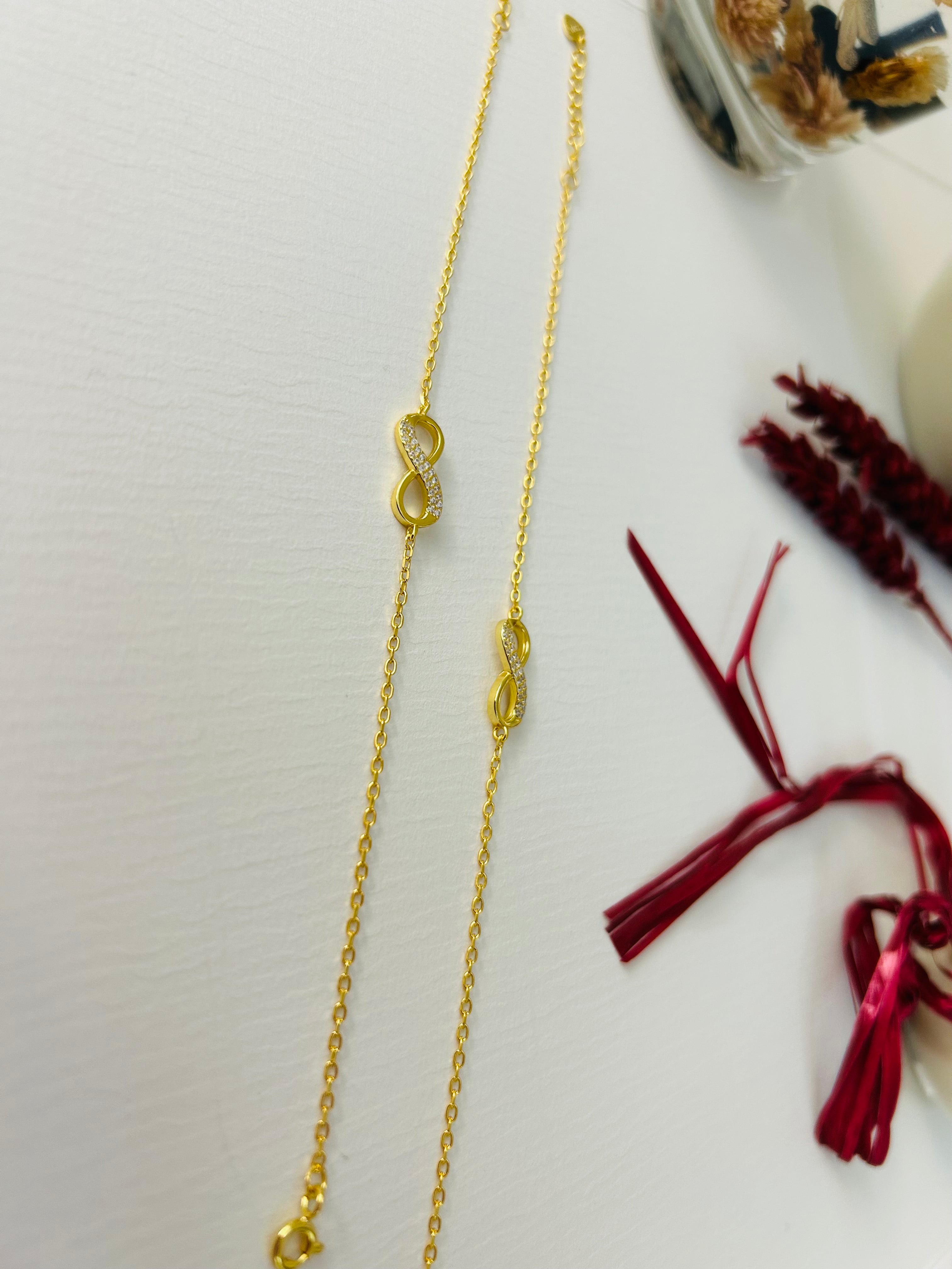 Pulsera INFINITO Ajustable - Símbolo de Eternidad y Amor