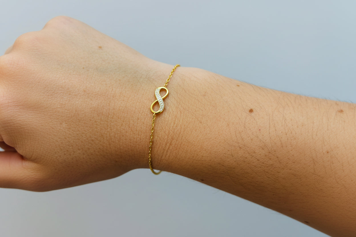 Pulsera INFINITO Ajustable - Símbolo de Eternidad y Amor