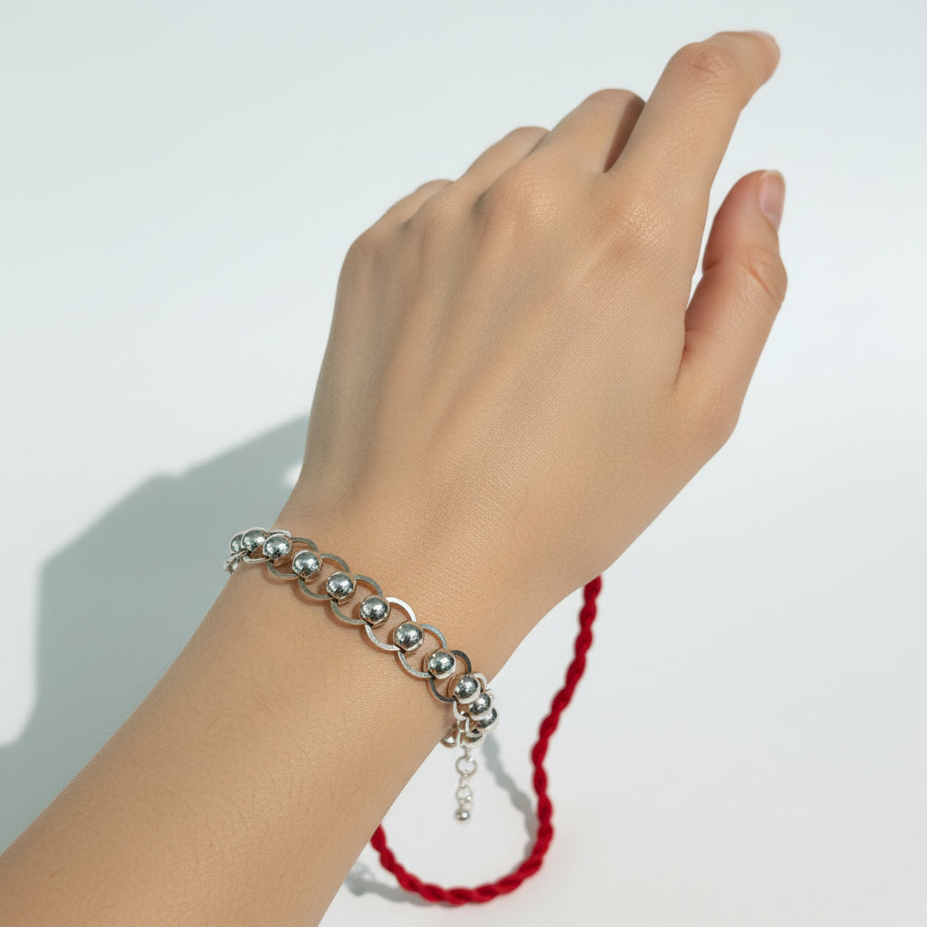 Pulsera CIRCLE - Diseño Geométrico Moderno