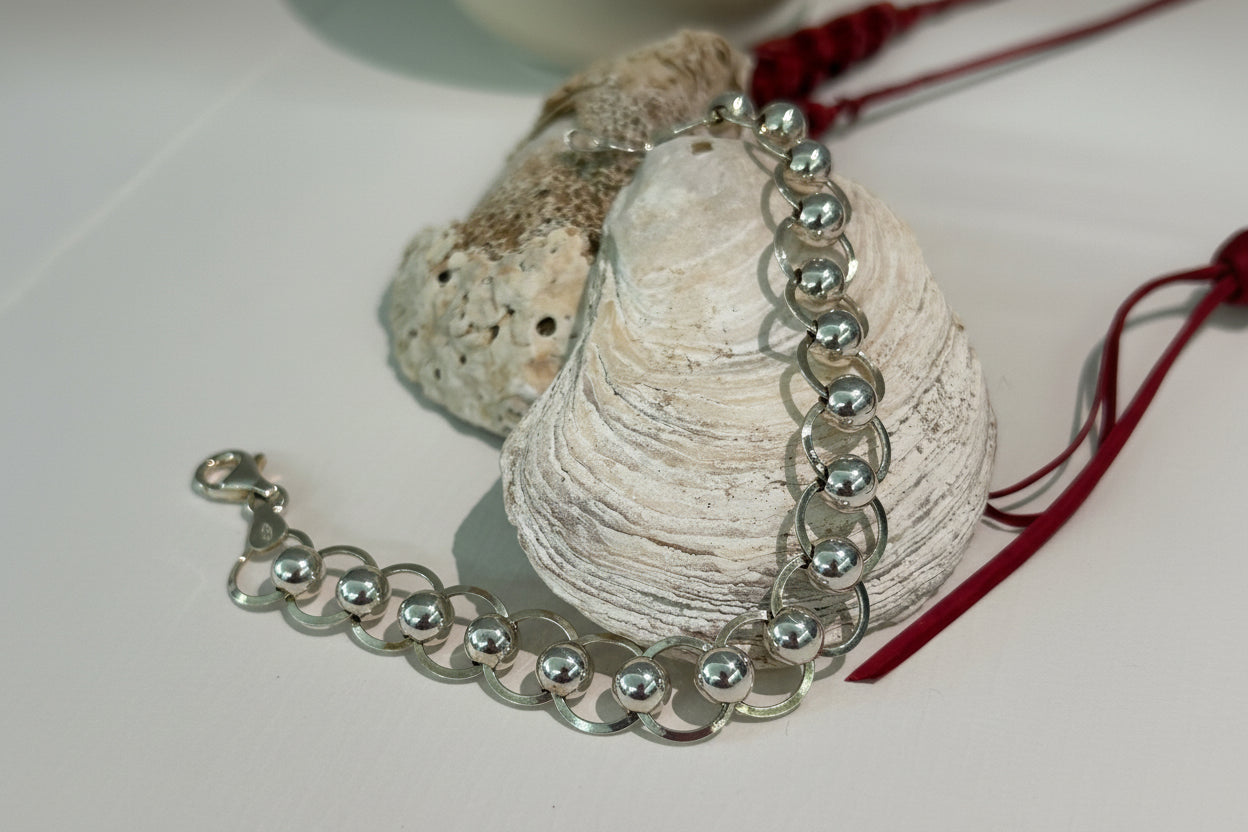 Pulsera CIRCLE - Diseño Geométrico Moderno