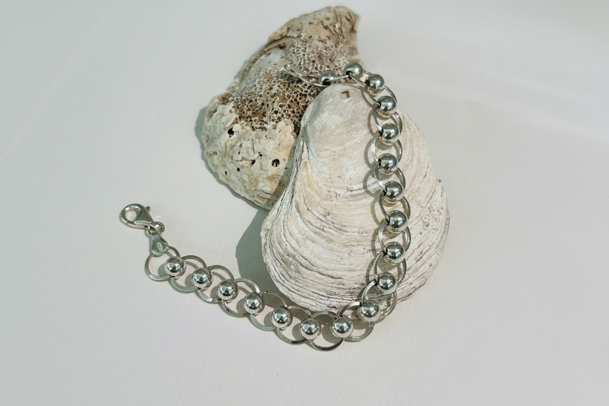 Pulsera CIRCLE - Diseño Geométrico Moderno