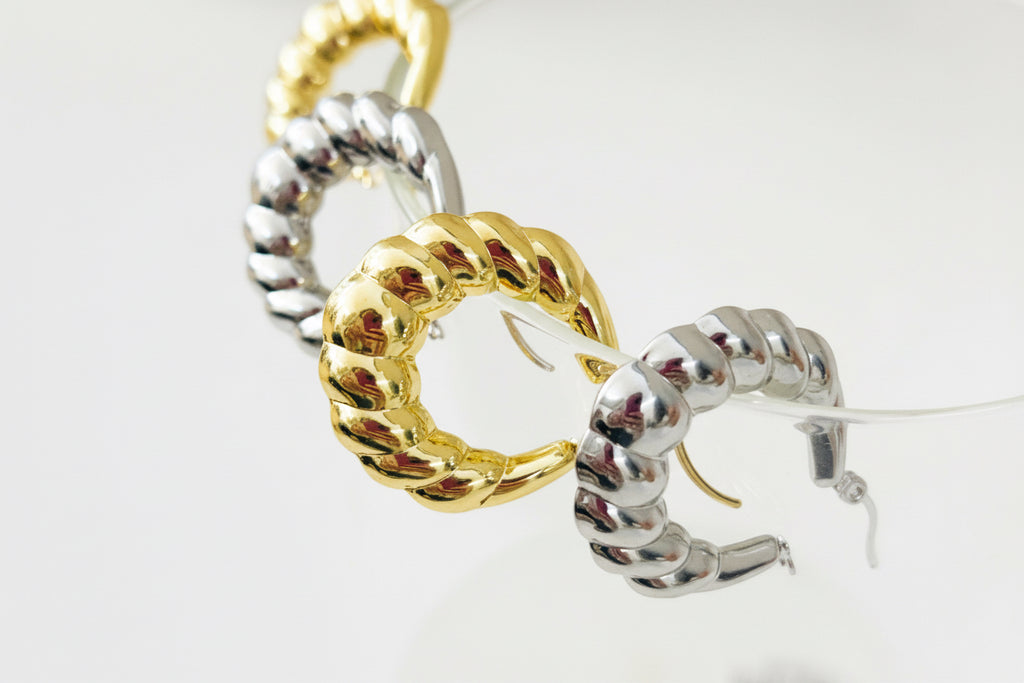 Pendientes Aros Trenzados