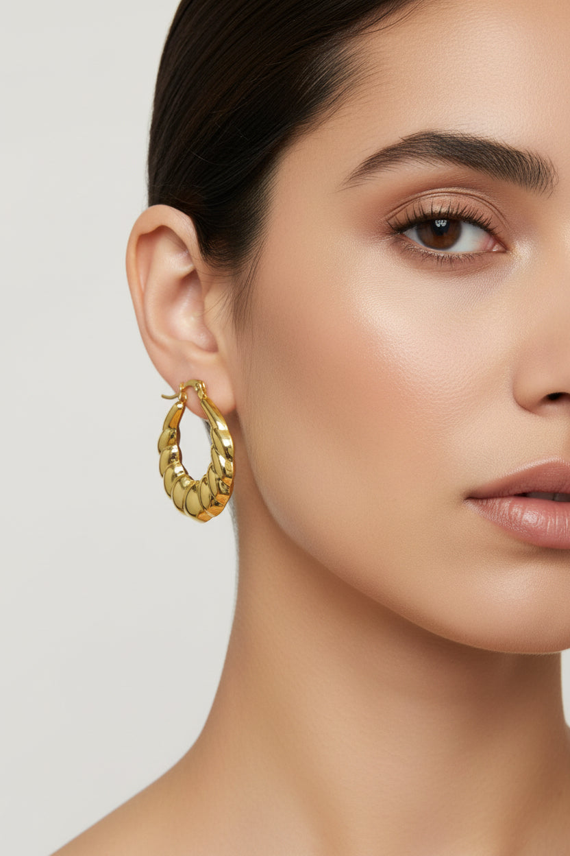 Pendientes Aros Trenzados