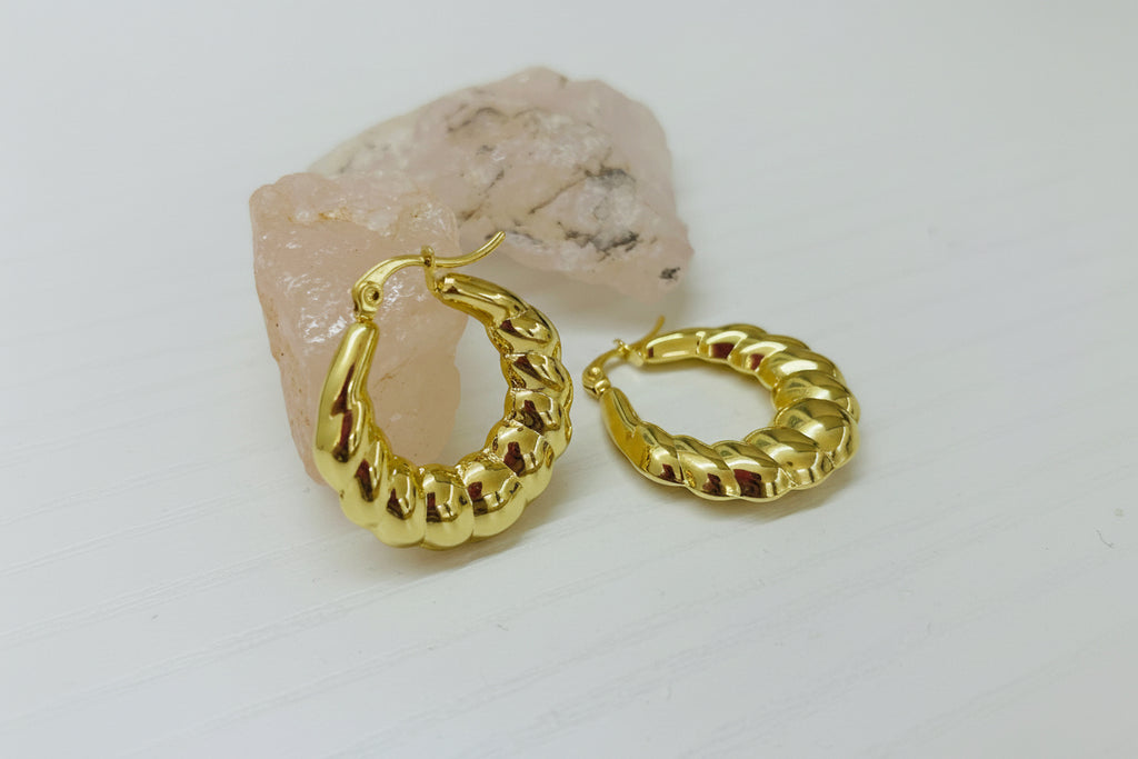 Pendientes Aros Trenzados
