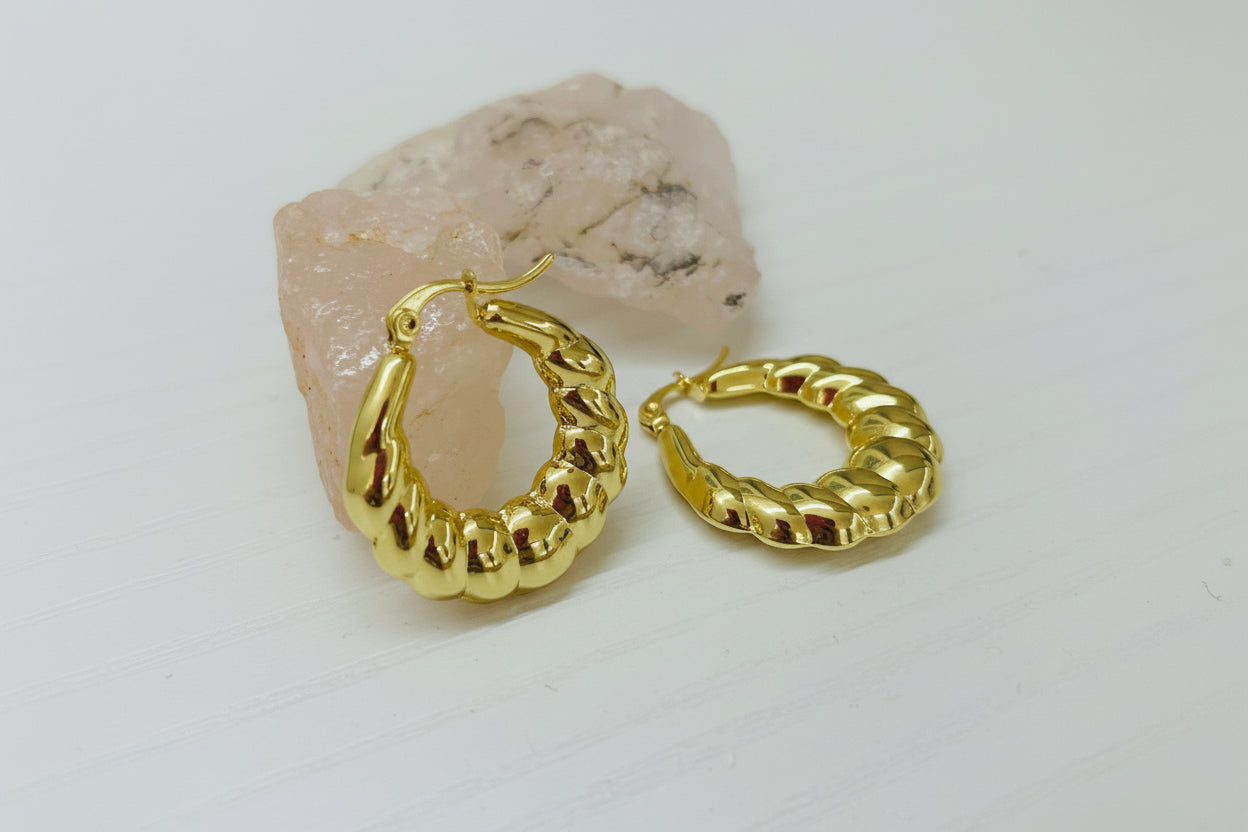 Pendientes Aros Trenzados