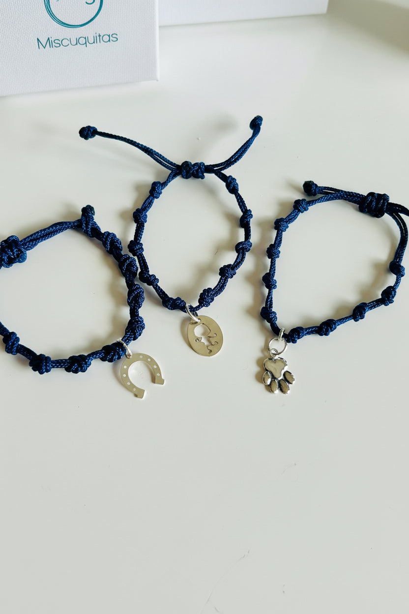 Pulsera de Nudos de Herradura