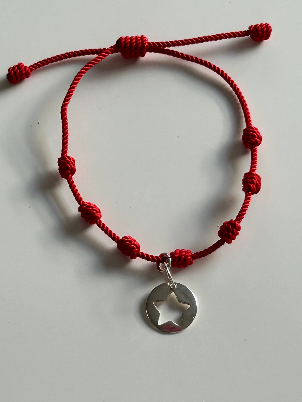 Pulsera 7 Nudos con Estrella